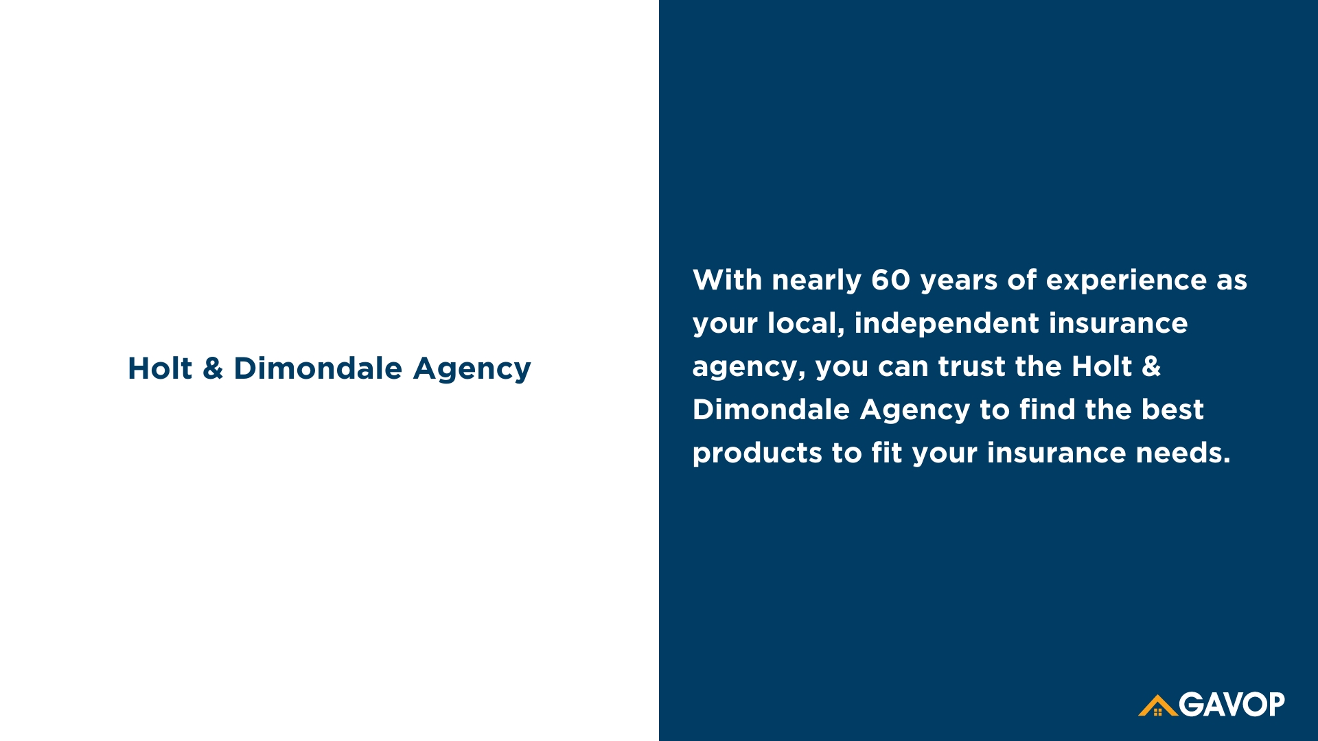 Holt & Dimondale Agency